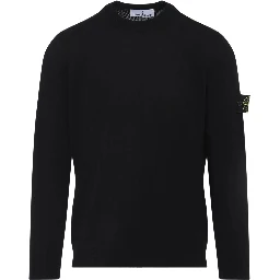 Stone Island Sweaters Black