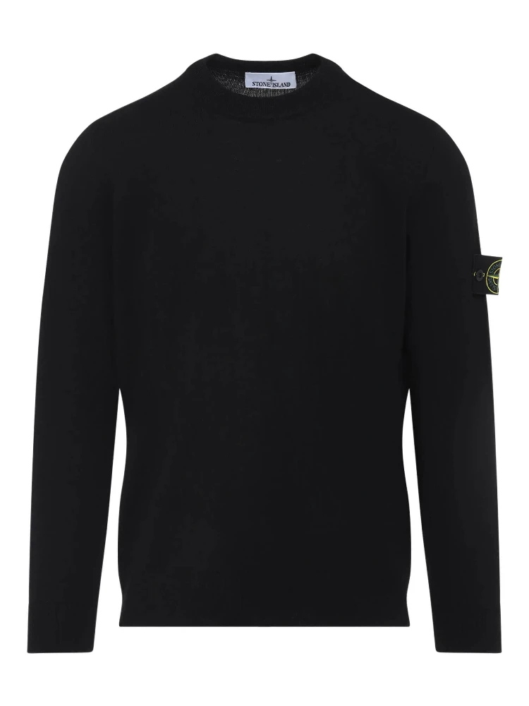 Stone Island Sweaters Black