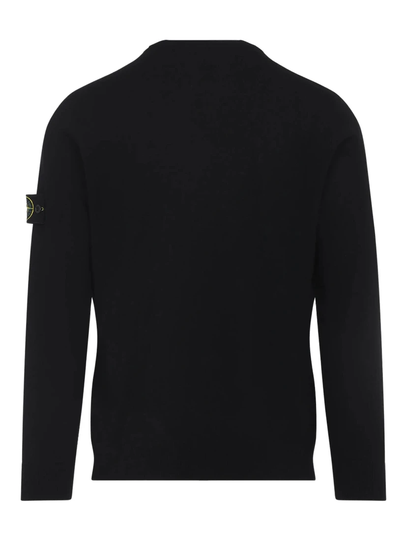Stone Island Sweaters Black