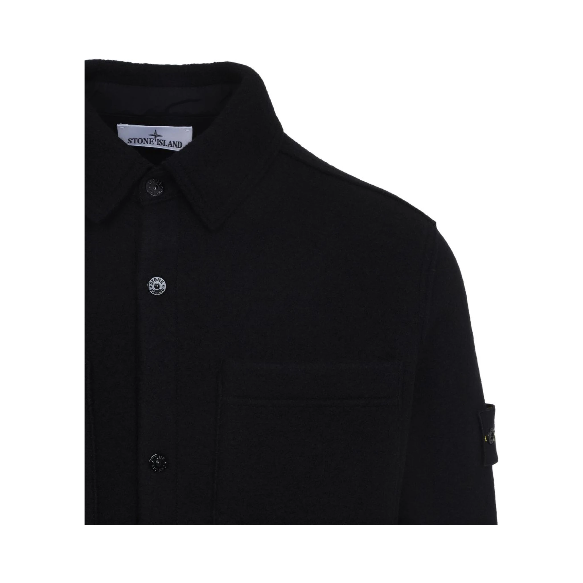 Stone Island Jackets Black