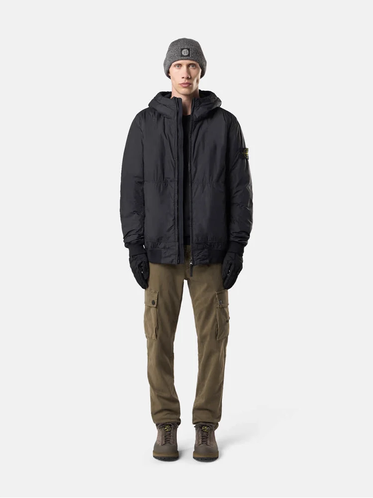Stone Island Coats Black alternative