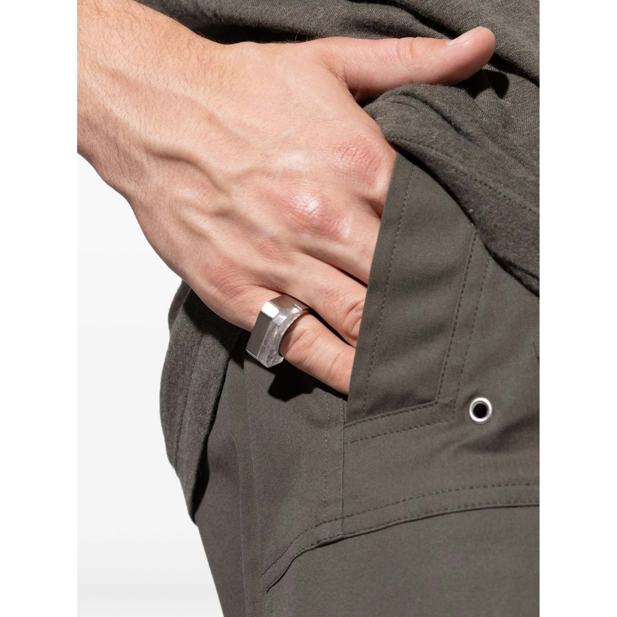 Rick Owens Bijoux Silver