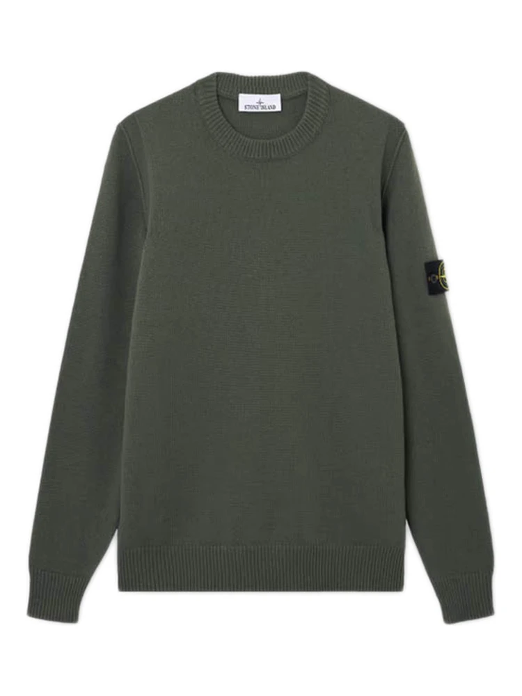 Stone Island Sweaters Green