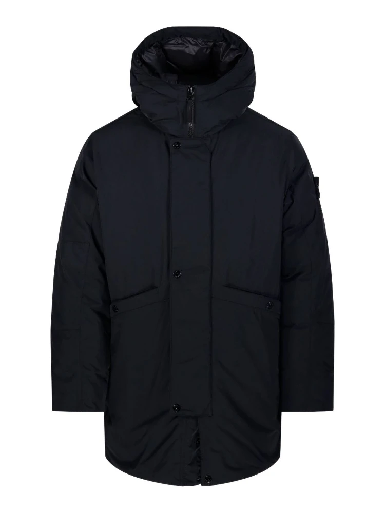 Stone Island Coats Black