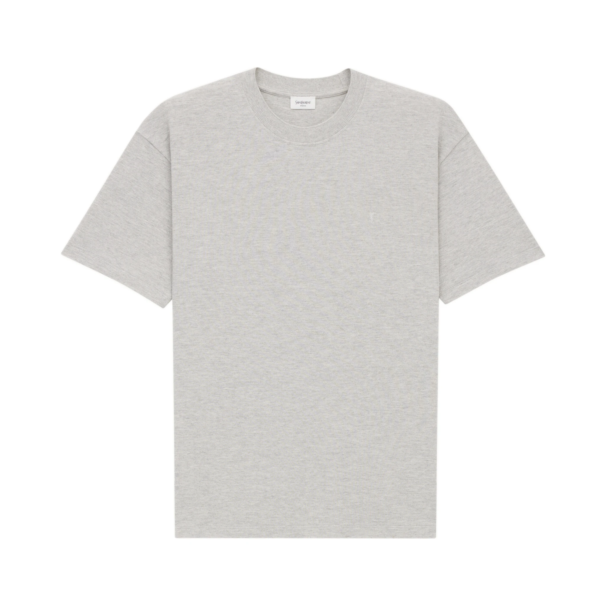Saint Laurent  T-shirts and Polos Grey