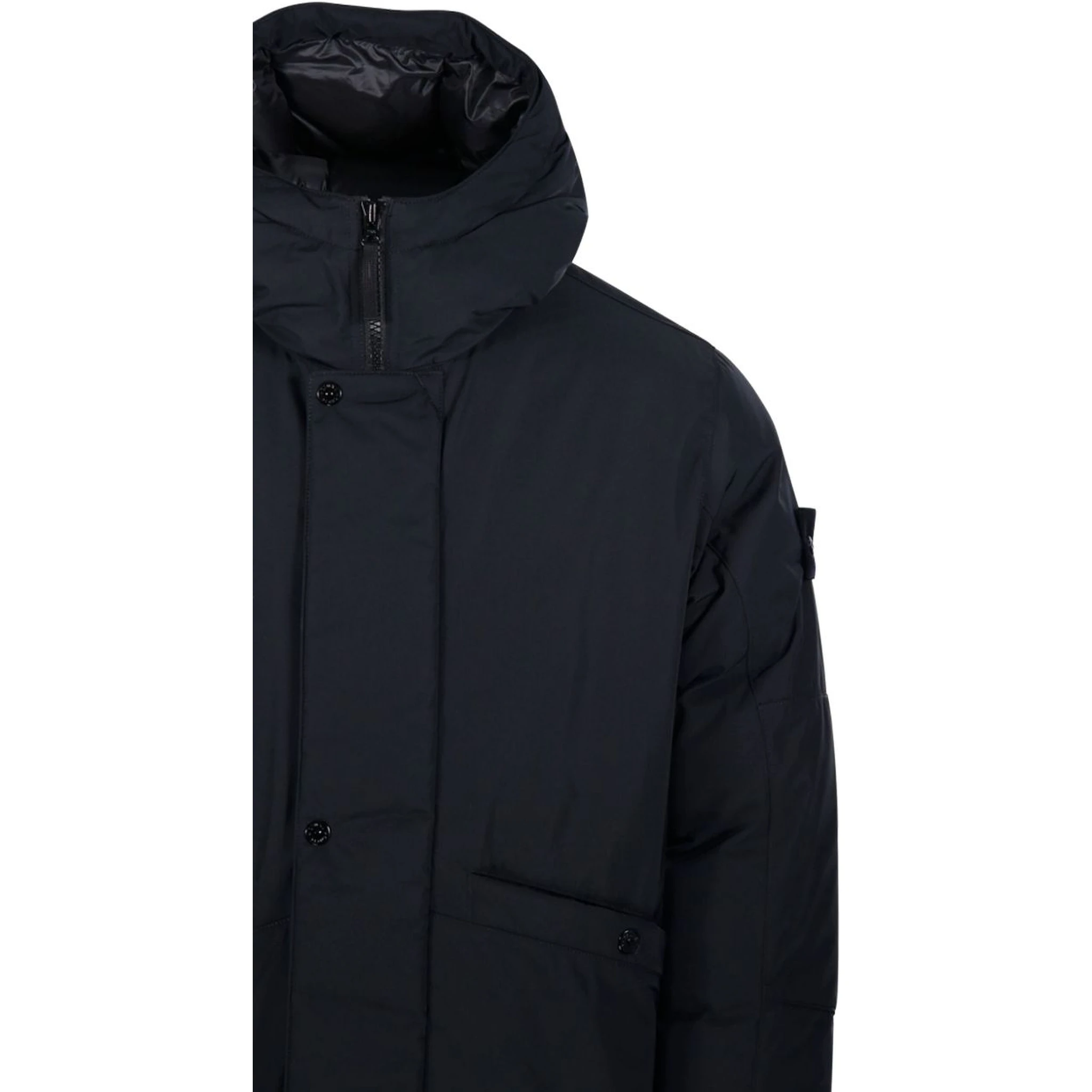 Stone Island Coats Black