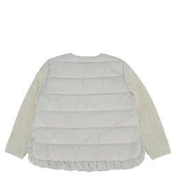 MONCLER KIDS Coats White