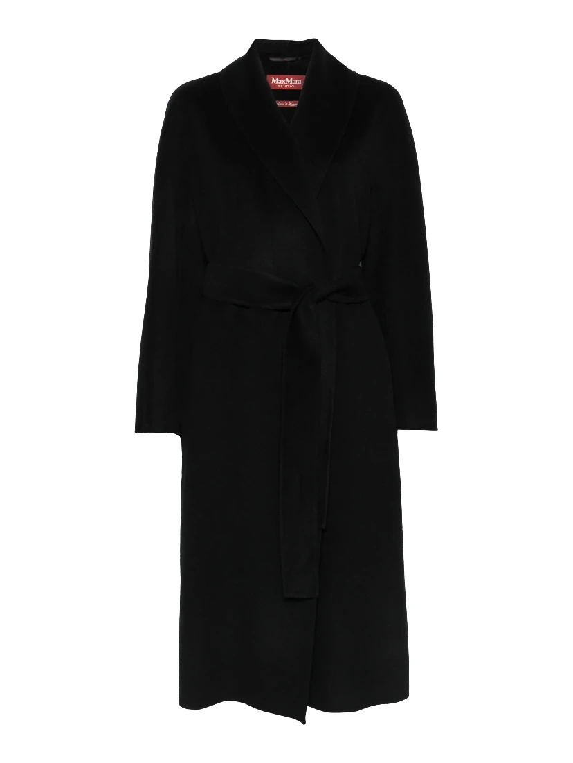 Max Mara Studio Coats Black