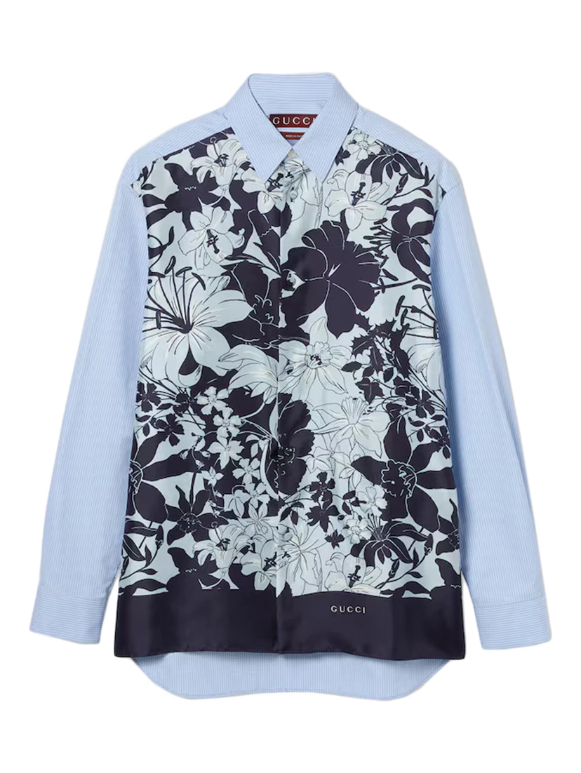 Gucci Shirts Clear Blue