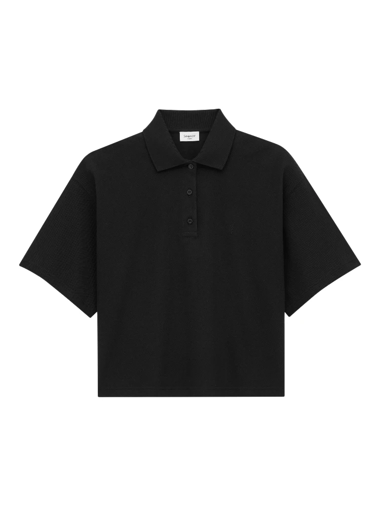 Saint Laurent  T-shirts and Polos Black