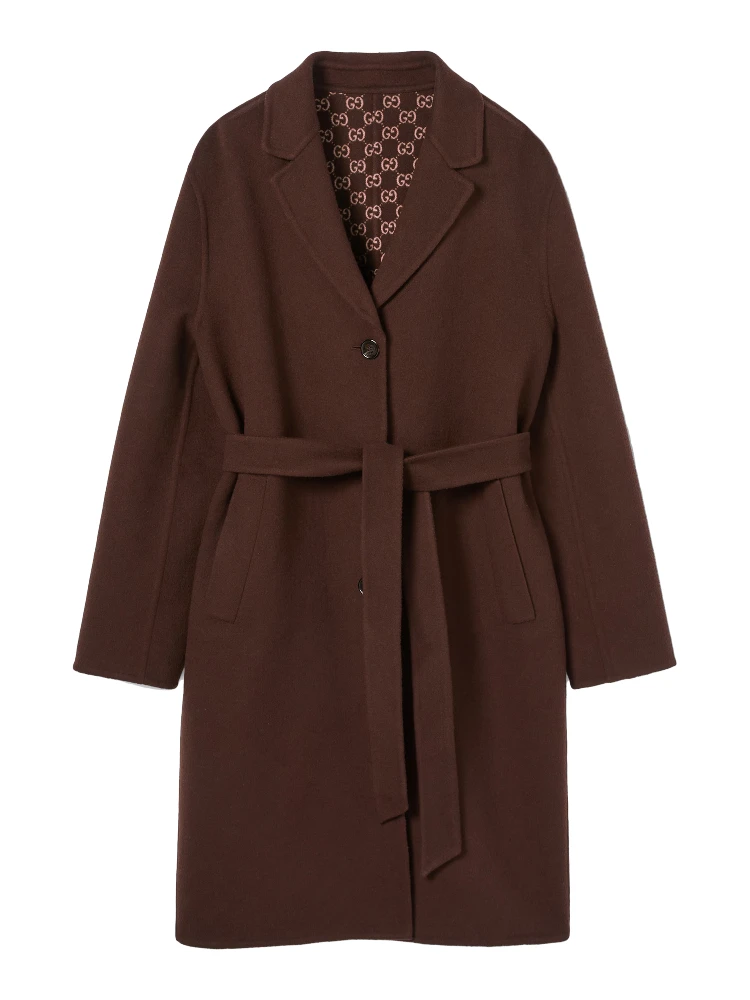 Gucci Coats Brown