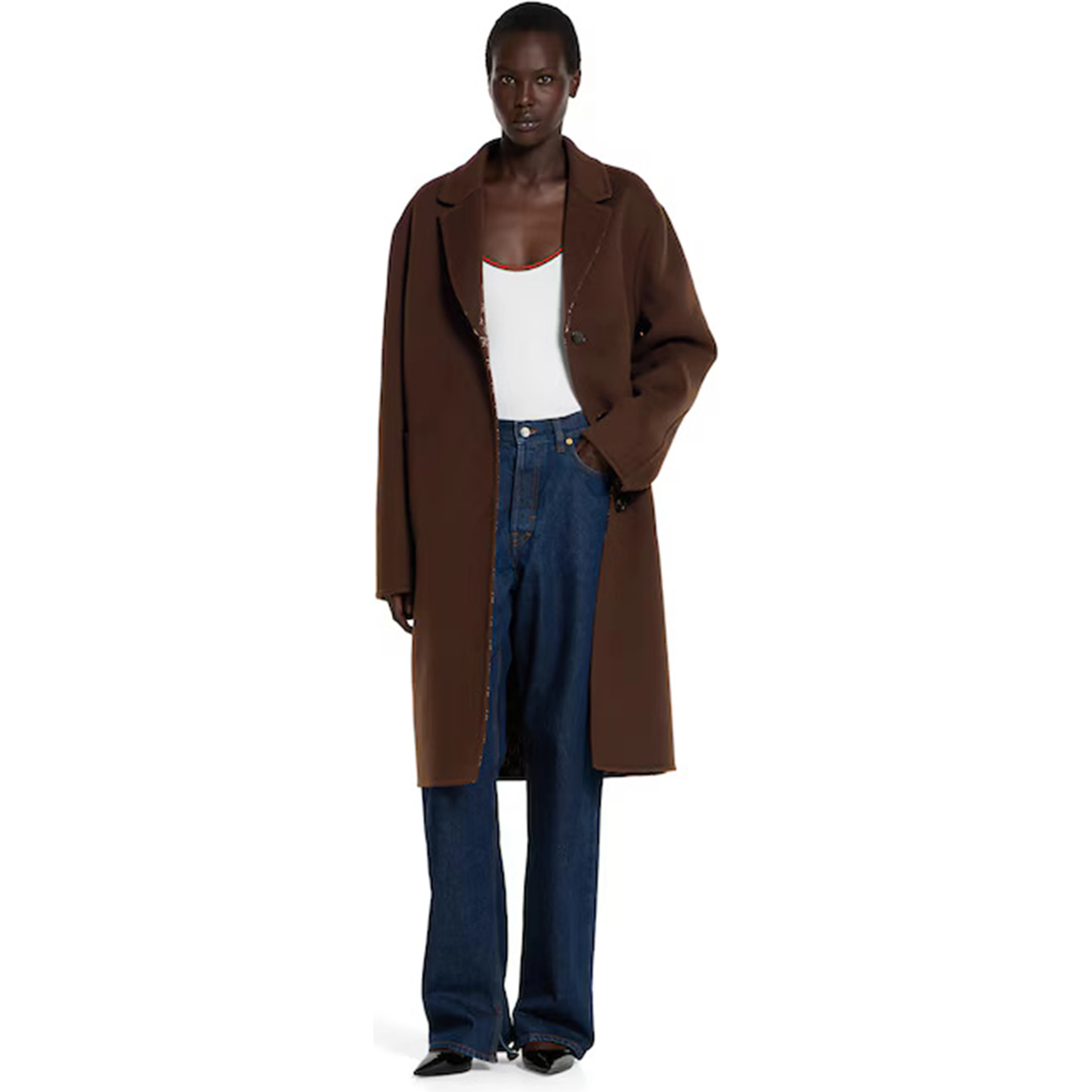 Gucci Coats Brown