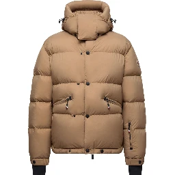 Moncler Coats Brown