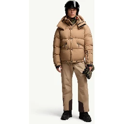 Moncler Coats Brown