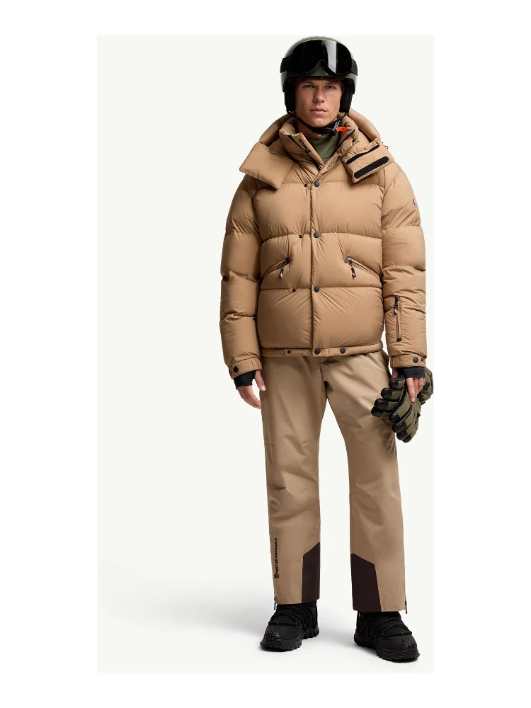 Moncler Coats Brown alternative