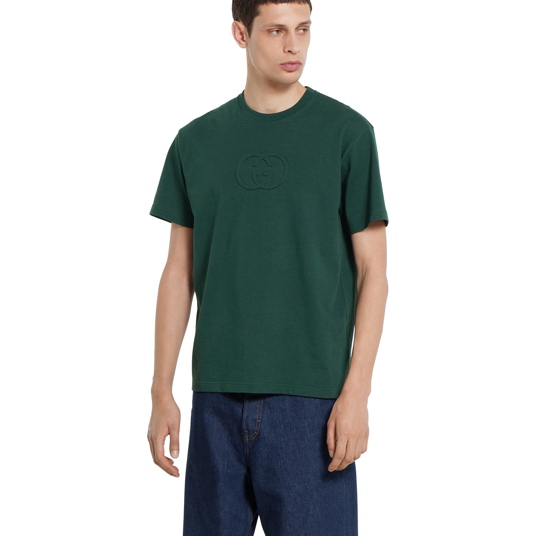 Gucci T-shirts and Polos Green