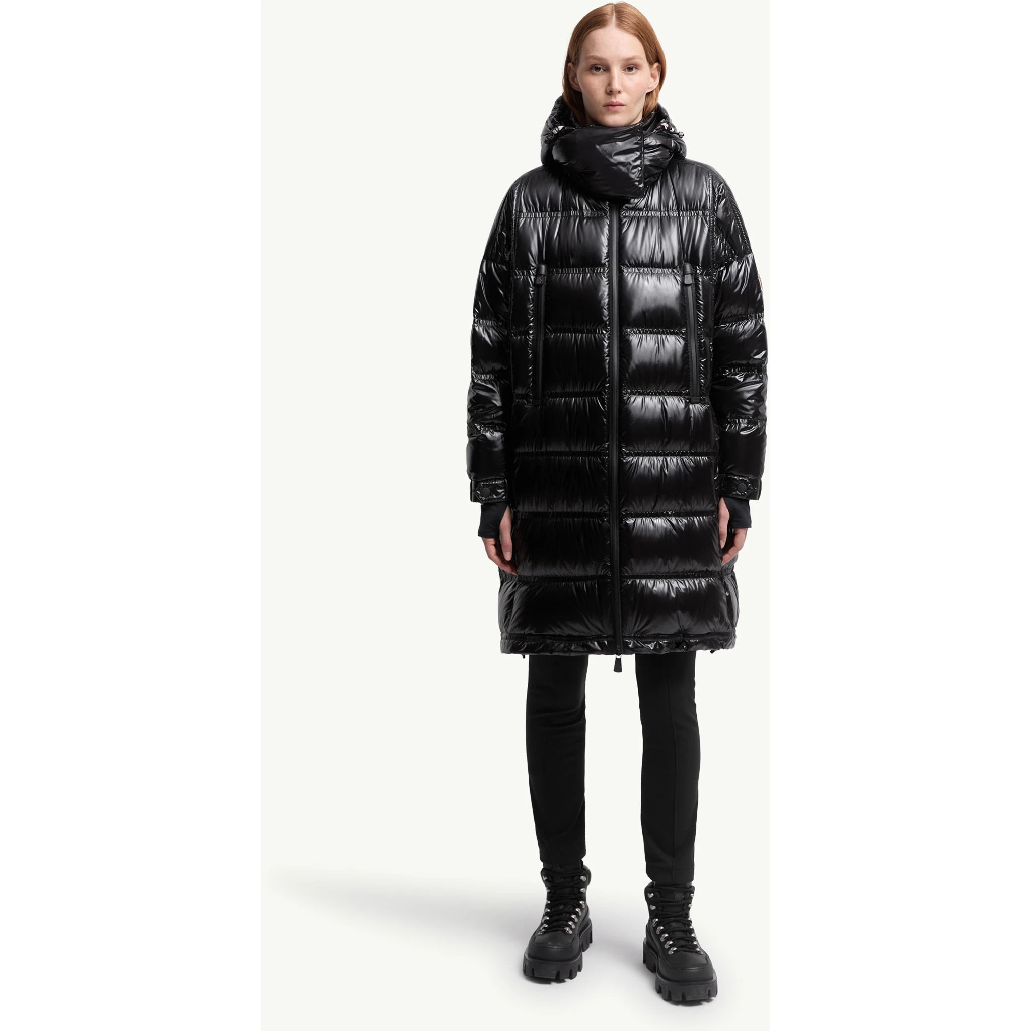 Moncler Coats Black