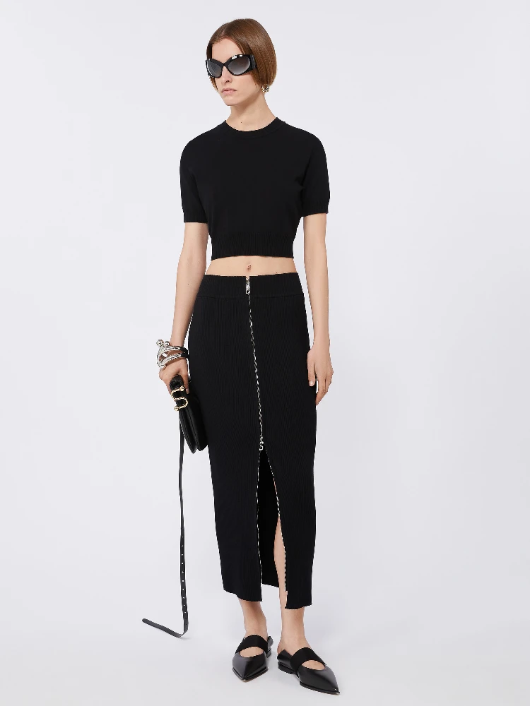 SportMax  Skirts Black alternative