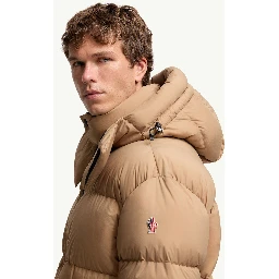 Moncler Coats Brown