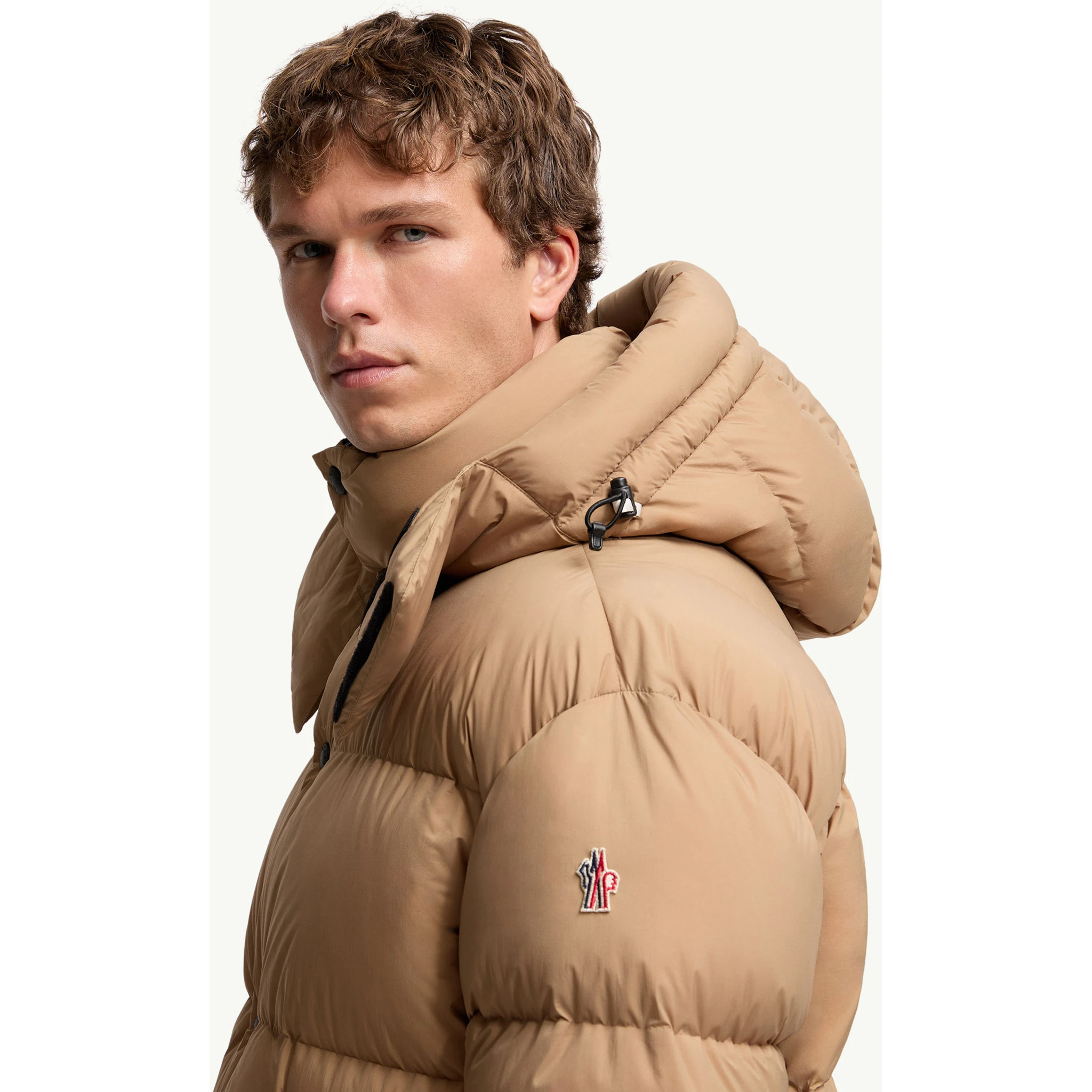 Moncler Coats Brown
