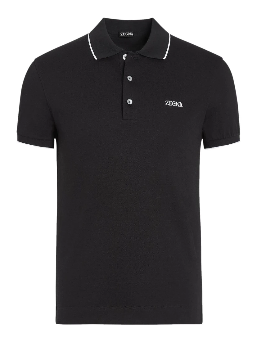 ZEGNA T-shirts and Polos Black