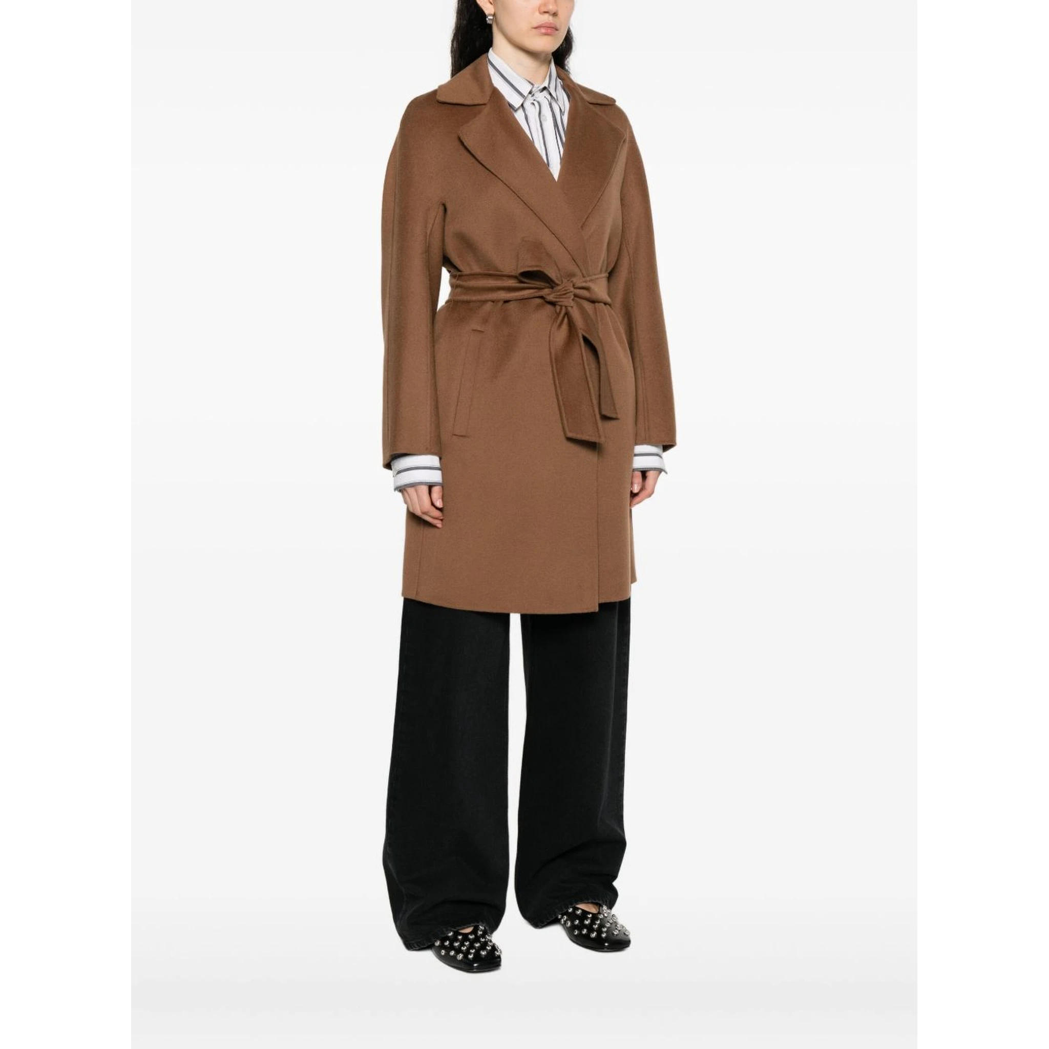 Max Mara Studio Coats Brown