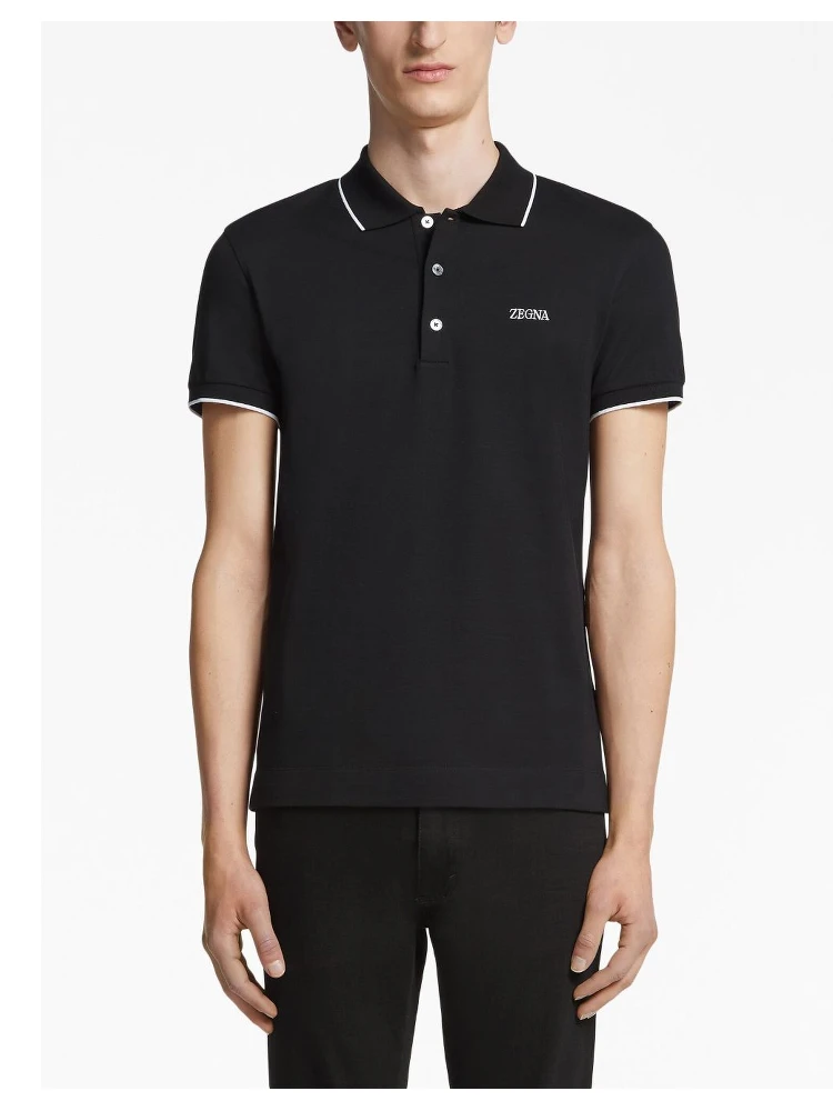 ZEGNA T-shirts and Polos Black alternative