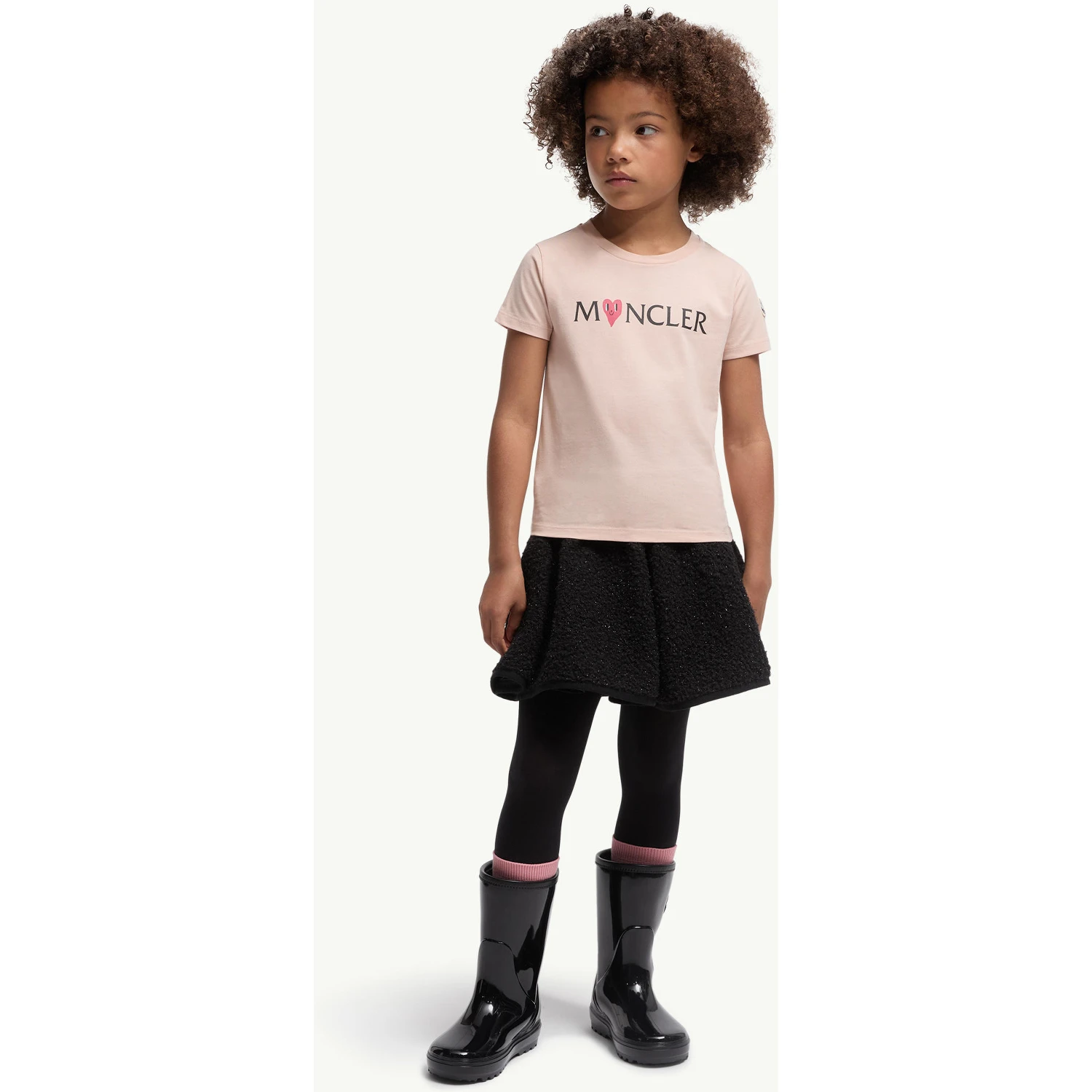 MONCLER KIDS T-shirts and Polos Pink