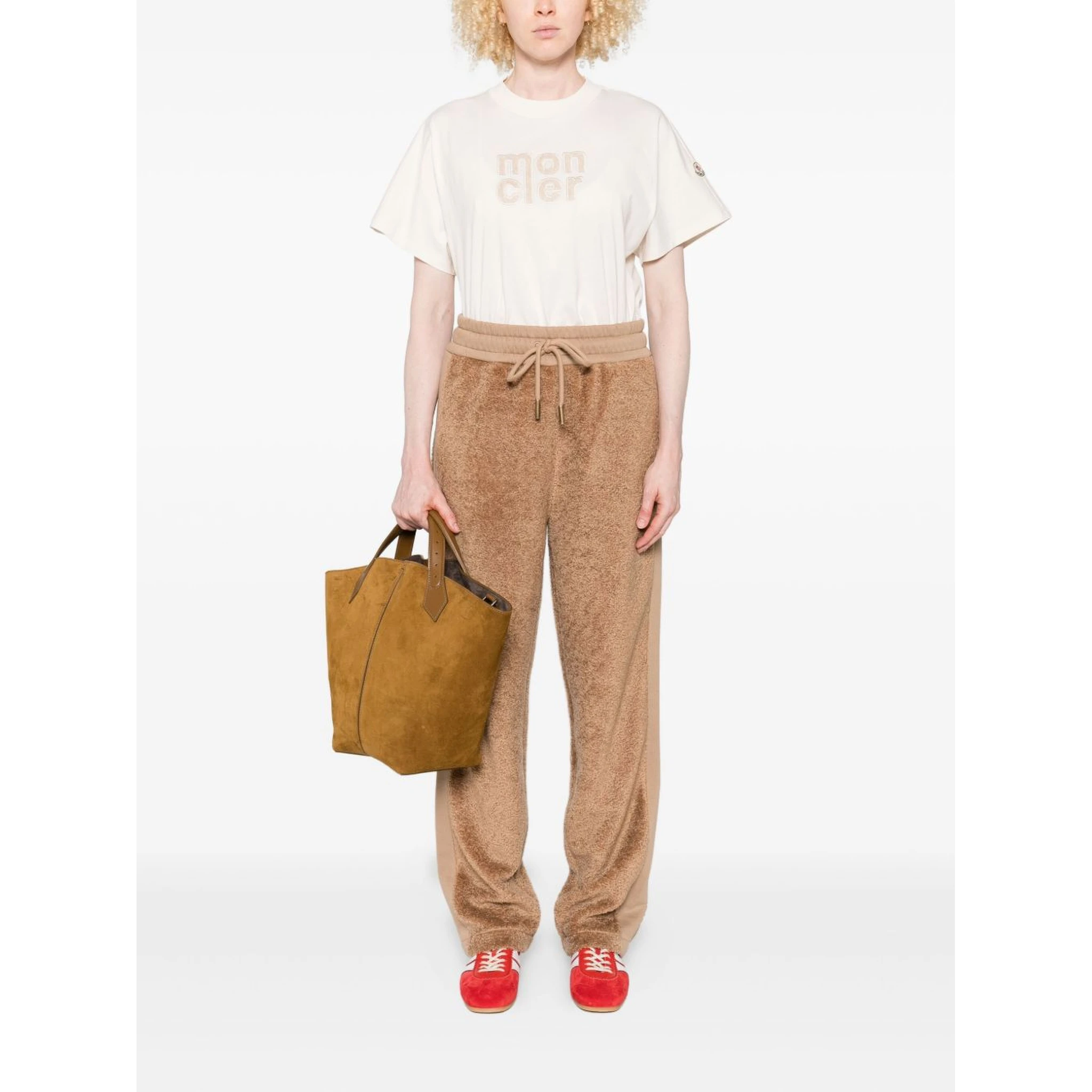 Moncler T-shirts and Polos White