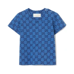 GUCCI KIDS T-shirts and Polos Blue