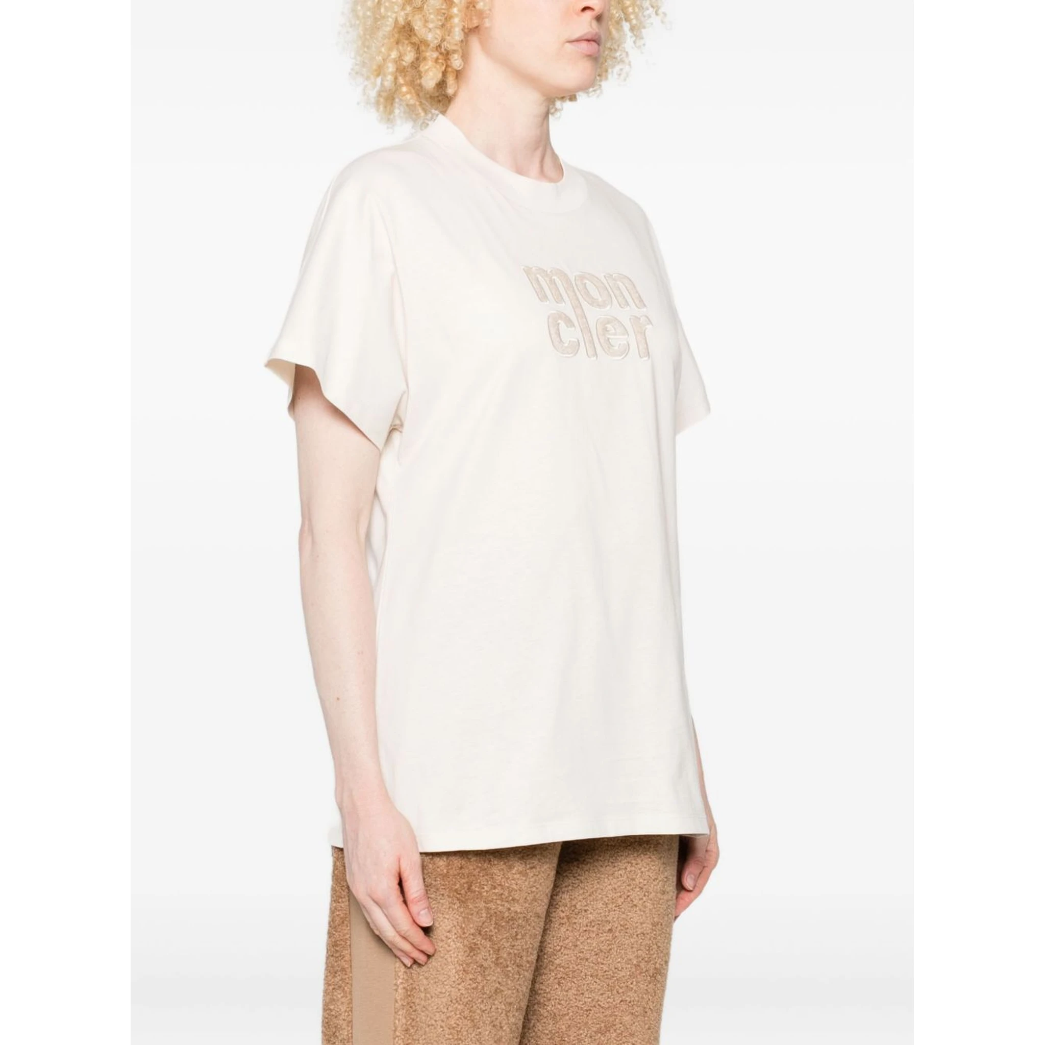 Moncler T-shirts and Polos White