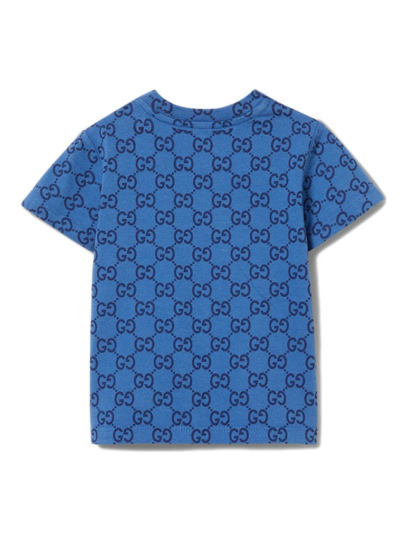 GUCCI KIDS T-shirts and Polos Blue