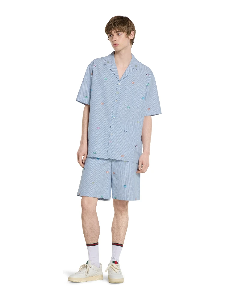 Gucci Shirts Clear Blue alternative