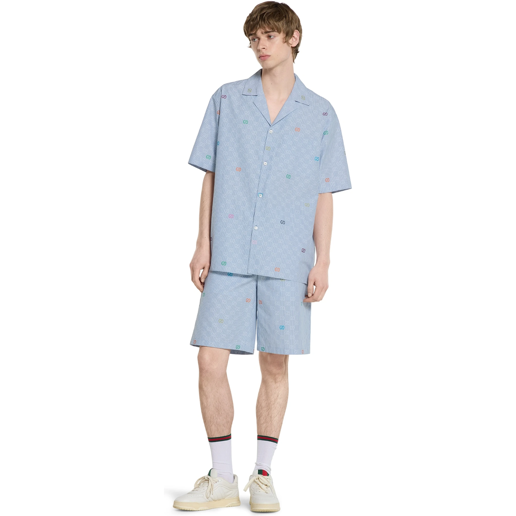 Gucci Shirts Clear Blue