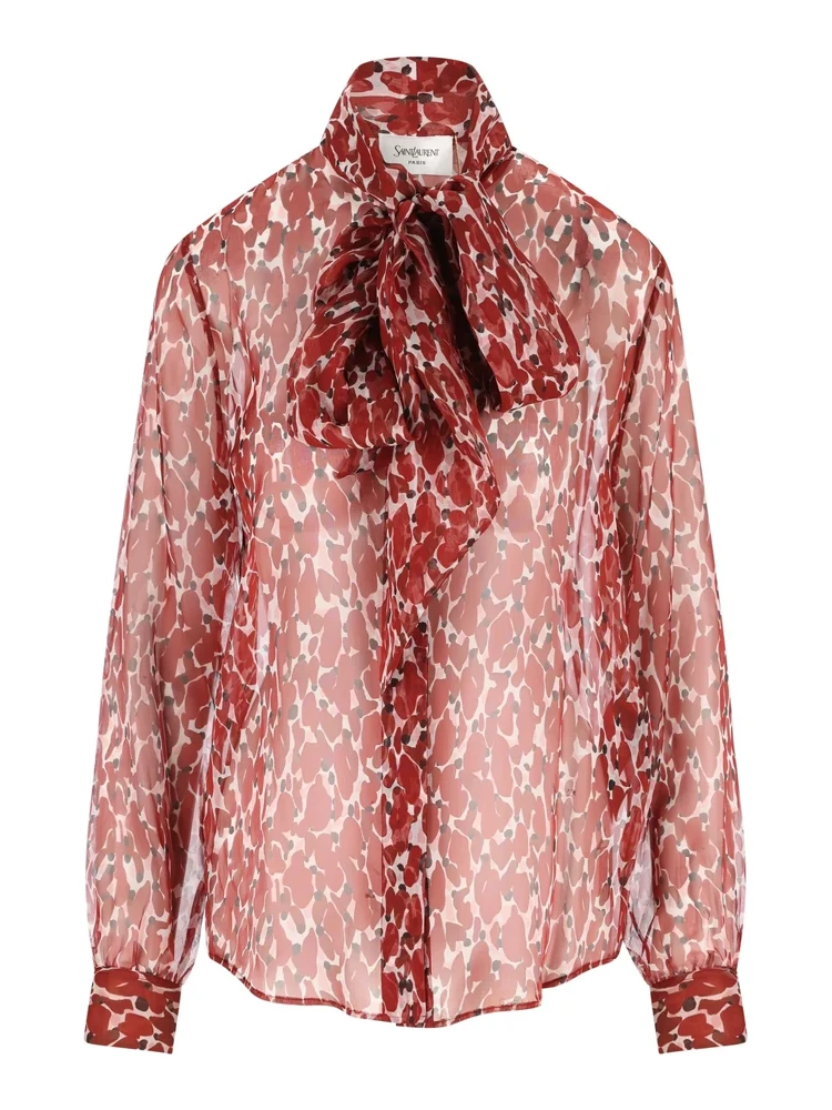 Saint Laurent  Shirts Red