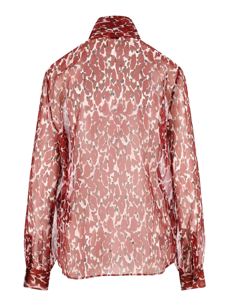 Saint Laurent  Shirts Red alternative