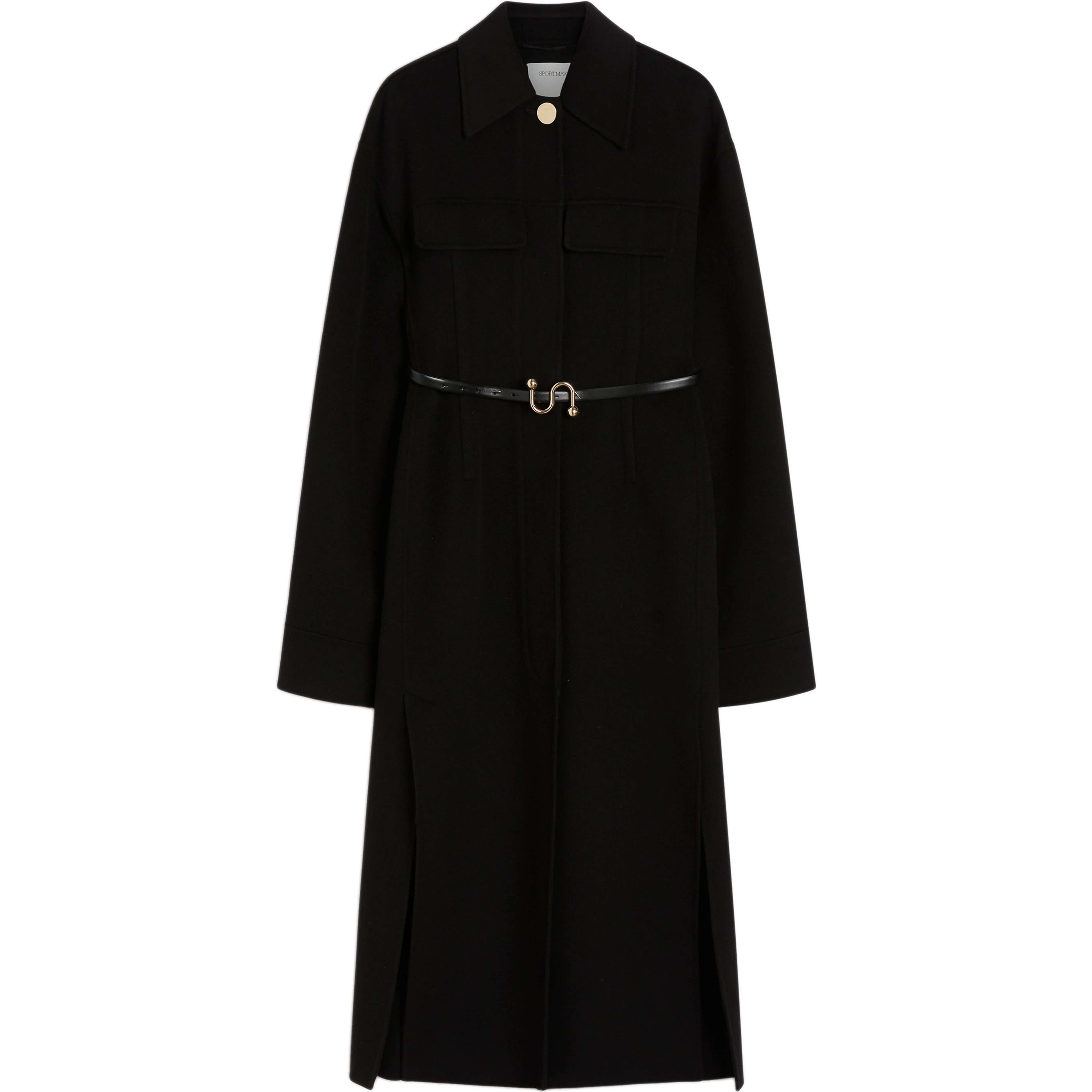 SportMax  Coats Black