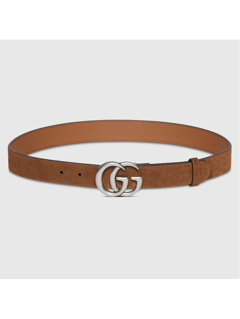 أحزمة غوتشي بنية اللون