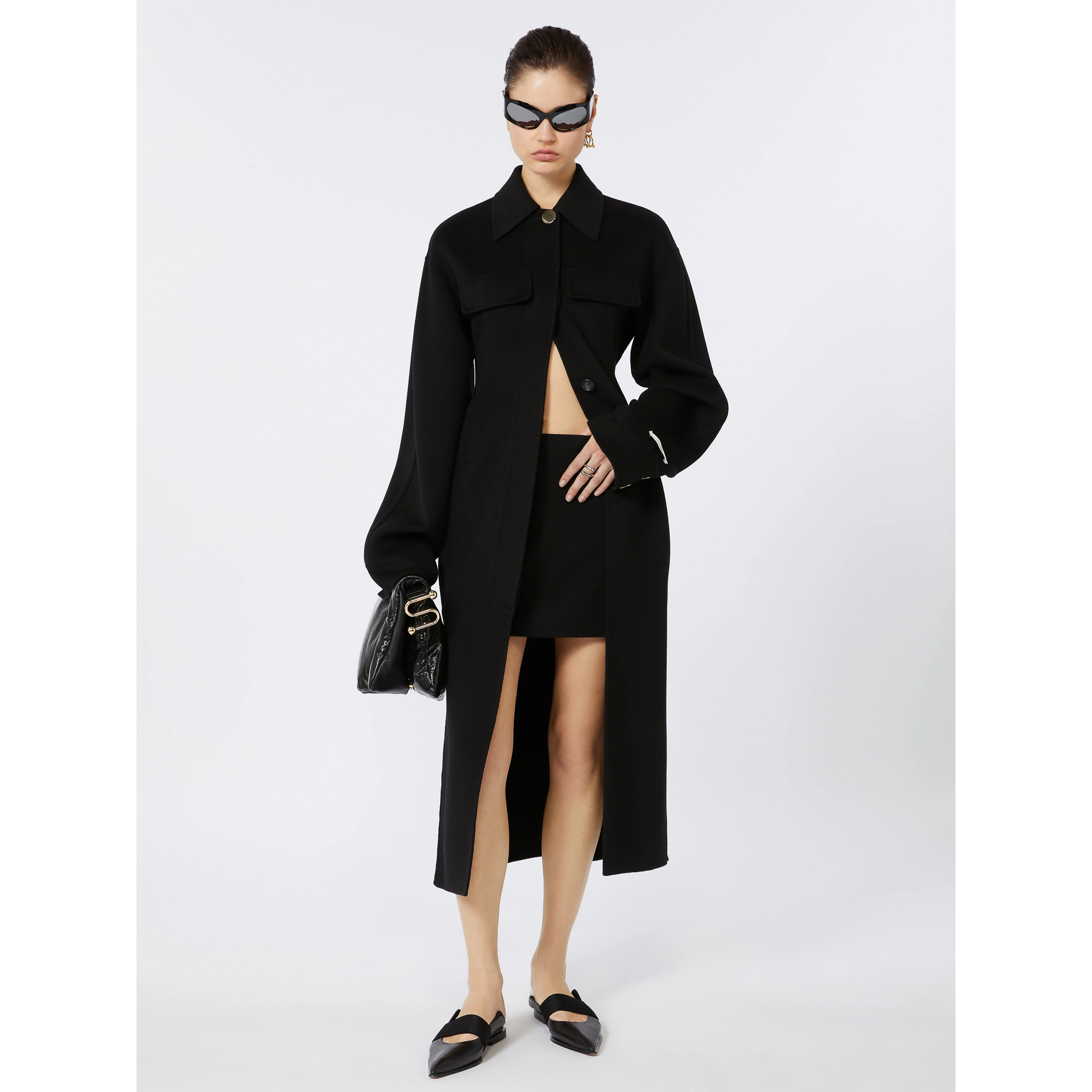 SportMax  Coats Black