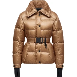 Moncler Coats Brown