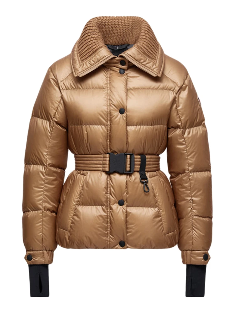 Moncler Coats Brown