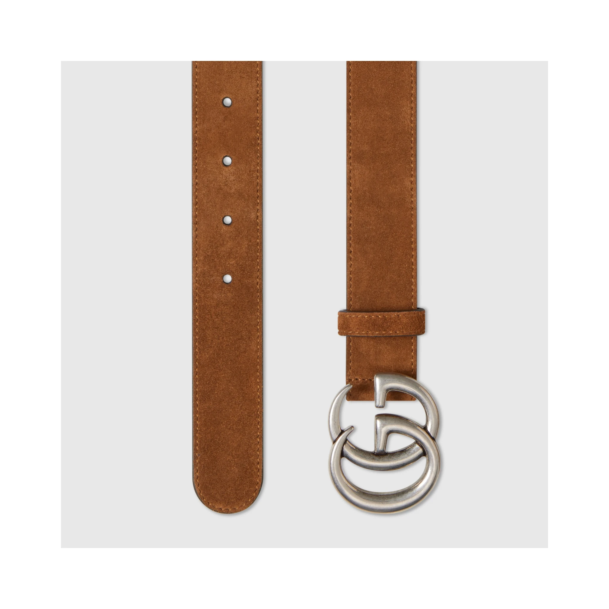 أحزمة غوتشي بنية اللون