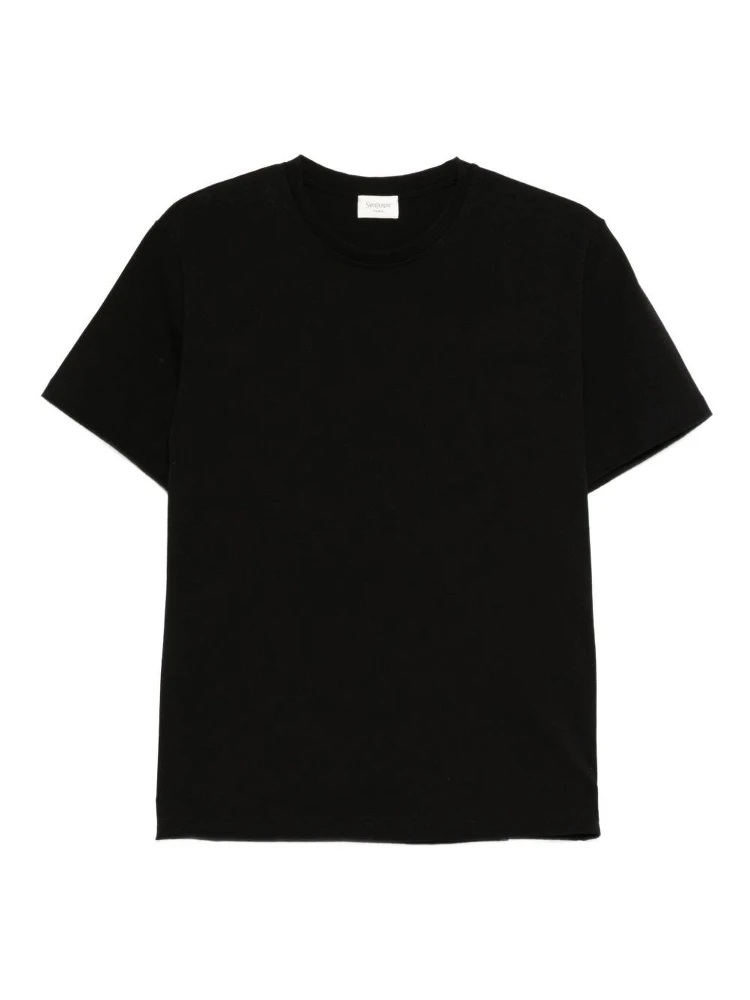 تيشيرتات وبولو سوداء من سان لوران