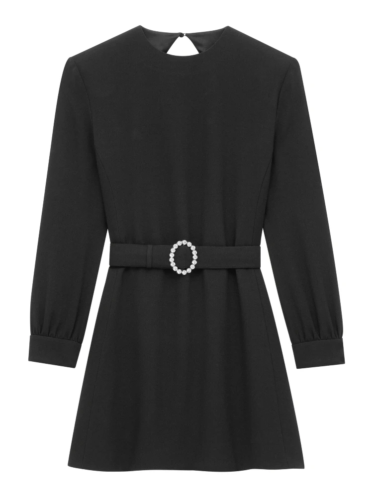 فساتين سان لوران سوداء