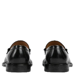 حذاء غوتشي مسطح أسود