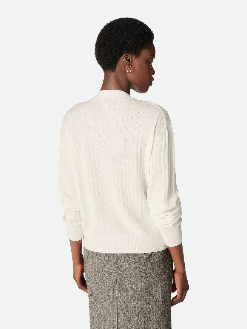 Bottega Veneta Sweaters White