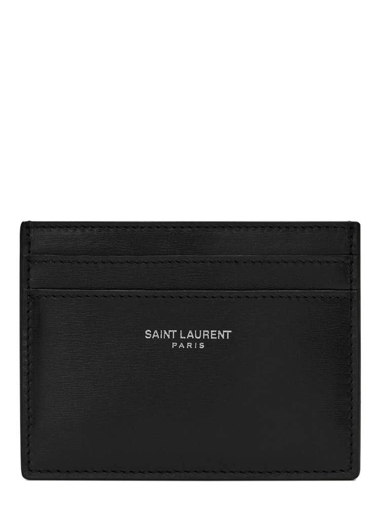 card case with embossed logo