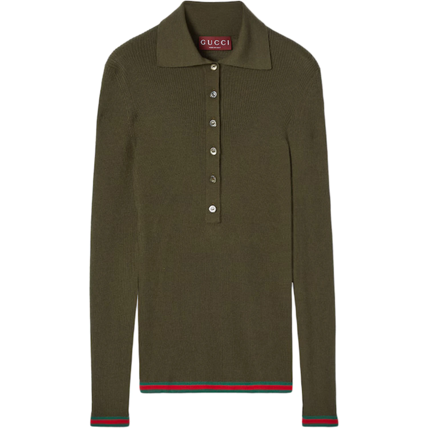 Gucci T-shirts and Polos Green