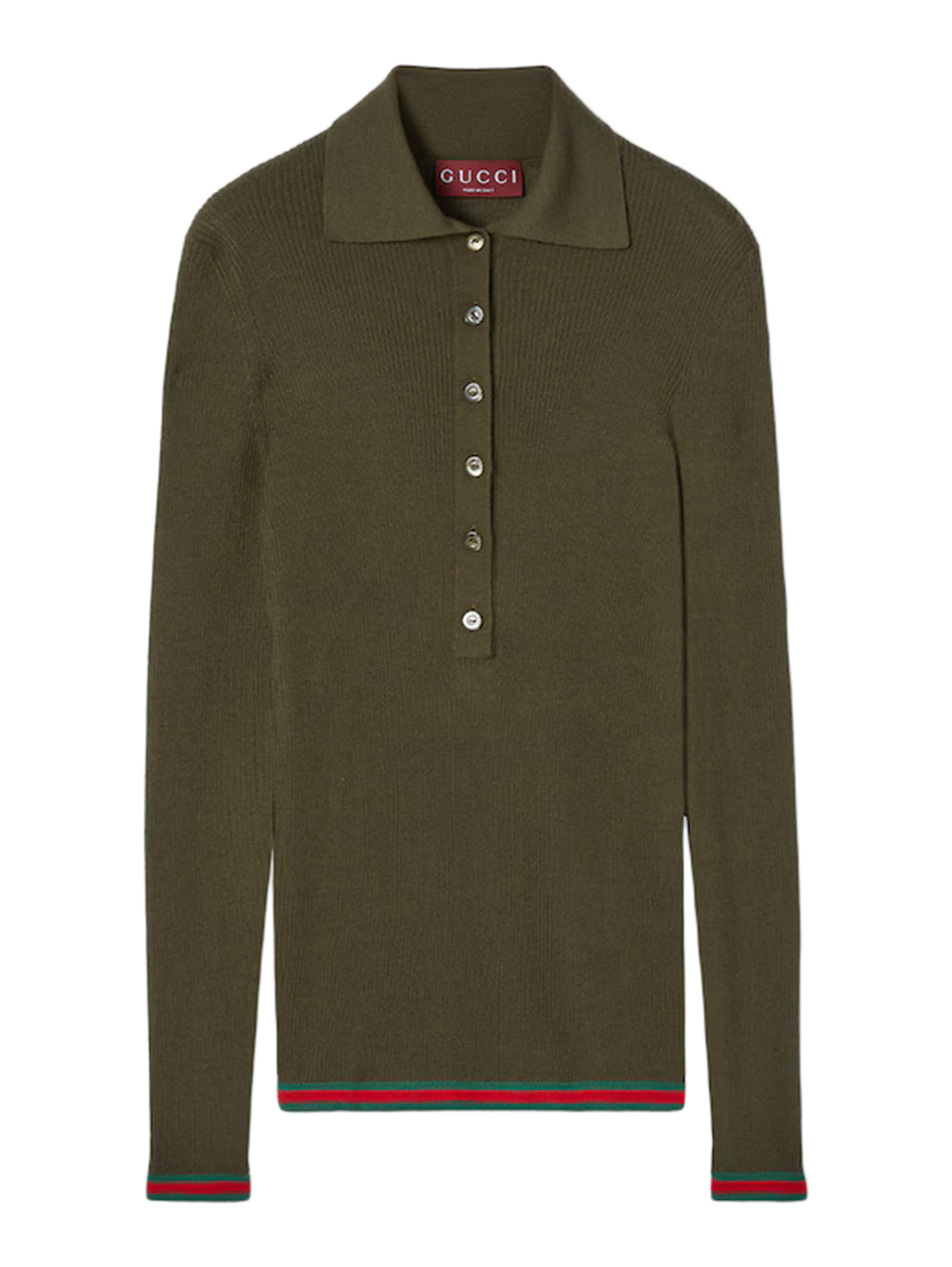 Gucci T-shirts and Polos Green