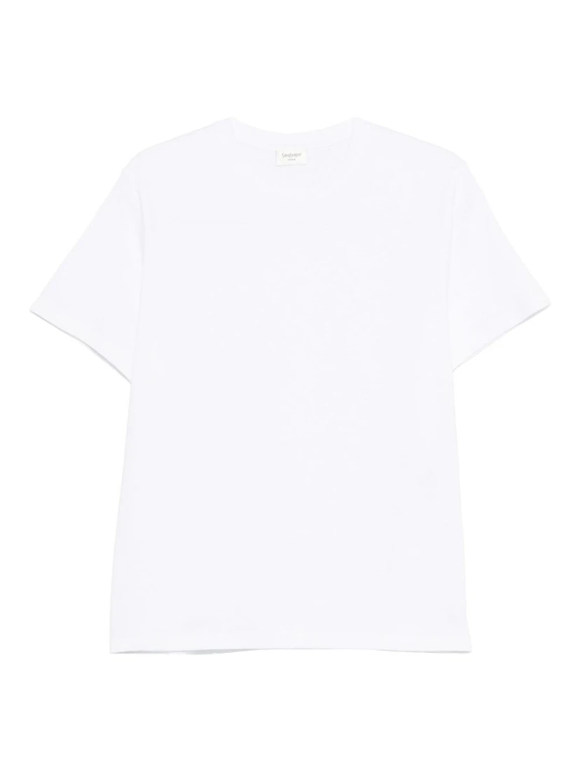 Saint Laurent  T-shirts and Polos White